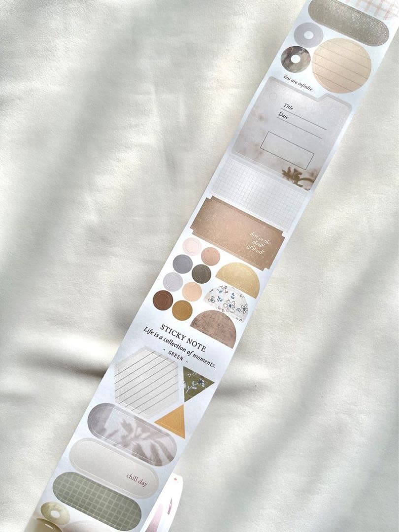 pion《Sticky note》海外マスキングテープ　マステ 【1502】