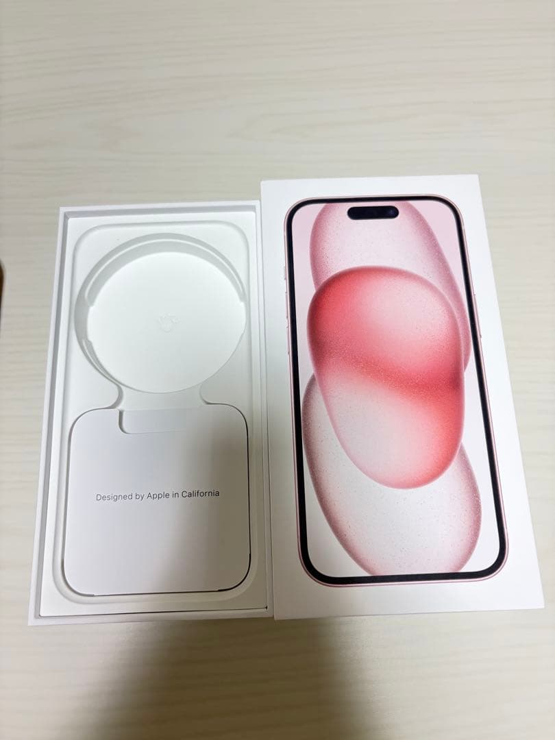 【美品】Apple iPhone15 ピンク 本体 128GB