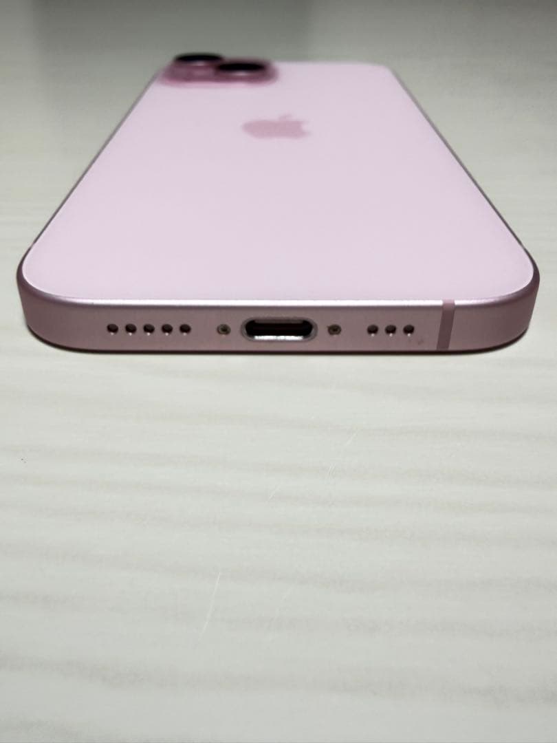 【美品】Apple iPhone15 ピンク 本体 128GB