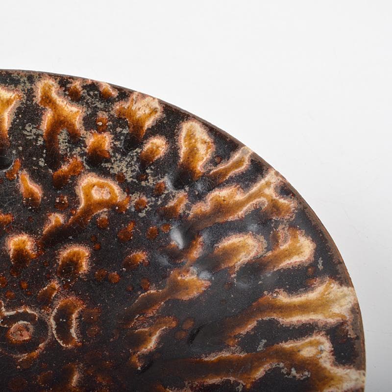 中国　元～明代　玳玻天目茶碗　V　R6276