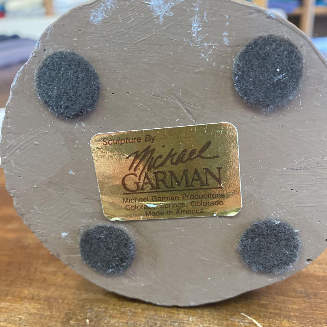 アメリカンインテリア　マイケルガーマン作　彫刻 アンティーク