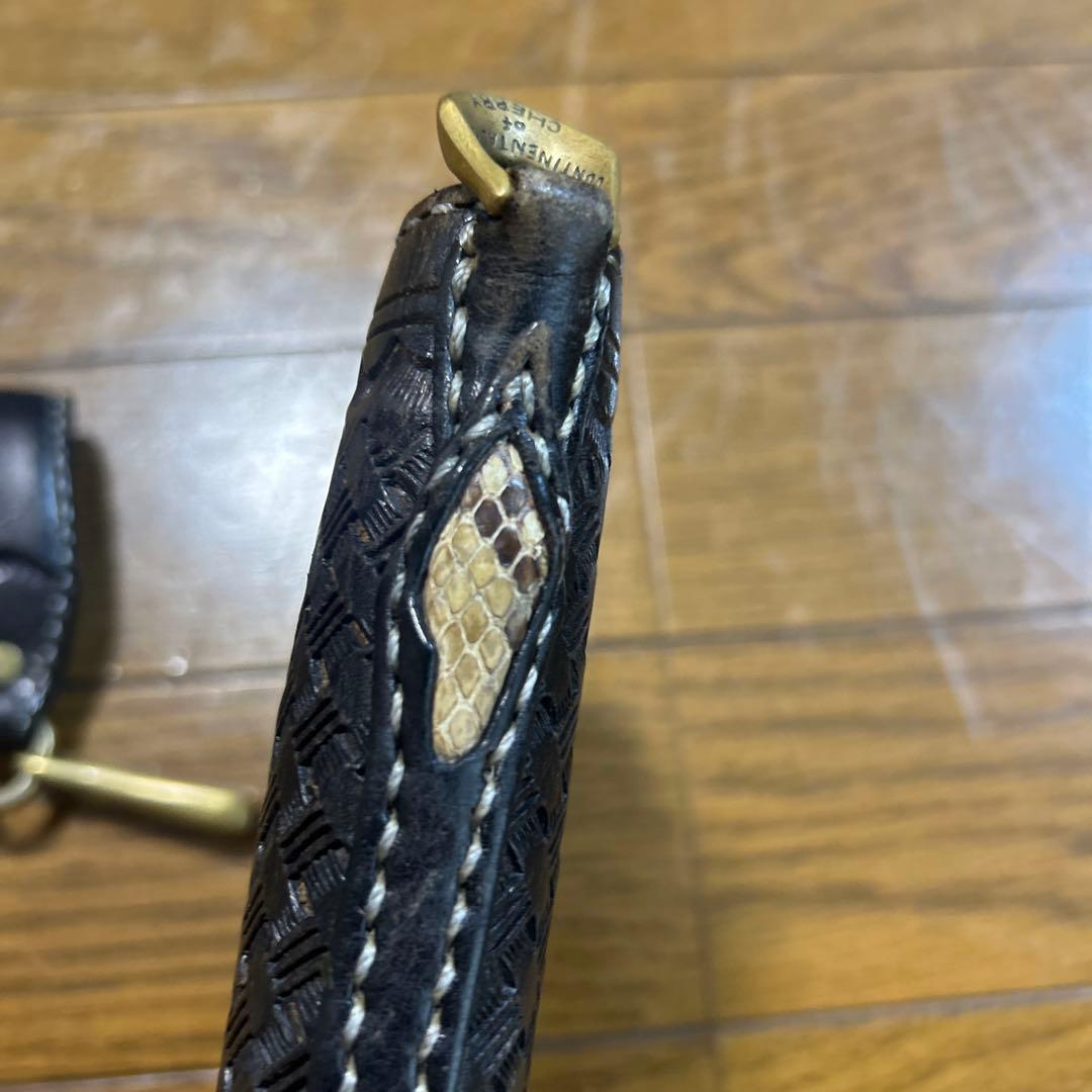 アトリエチェリー　ロングウォレット　ウォレットロープ　キーホルダー　セット　中古