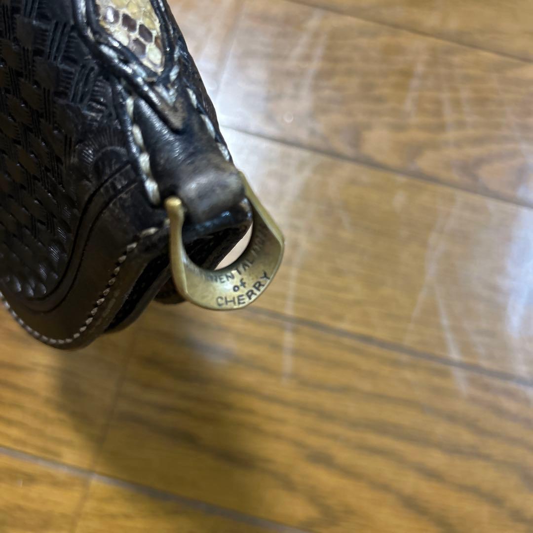 アトリエチェリー　ロングウォレット　ウォレットロープ　キーホルダー　セット　中古