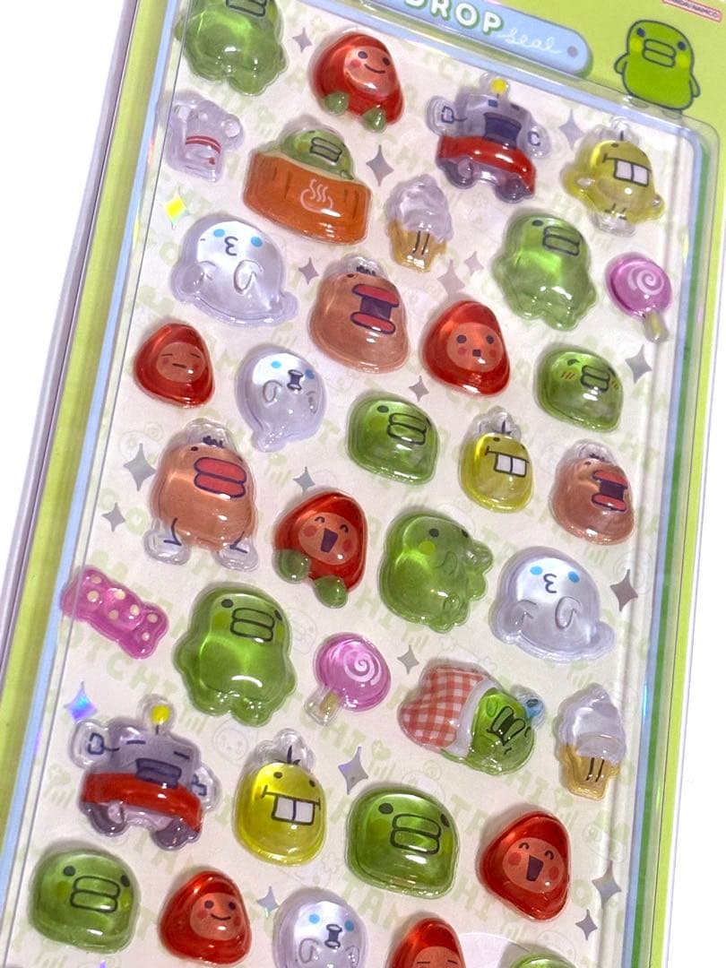 ボンボンドロップシールミニ サンリオ8種 たまごっち3種 計12枚 正規品