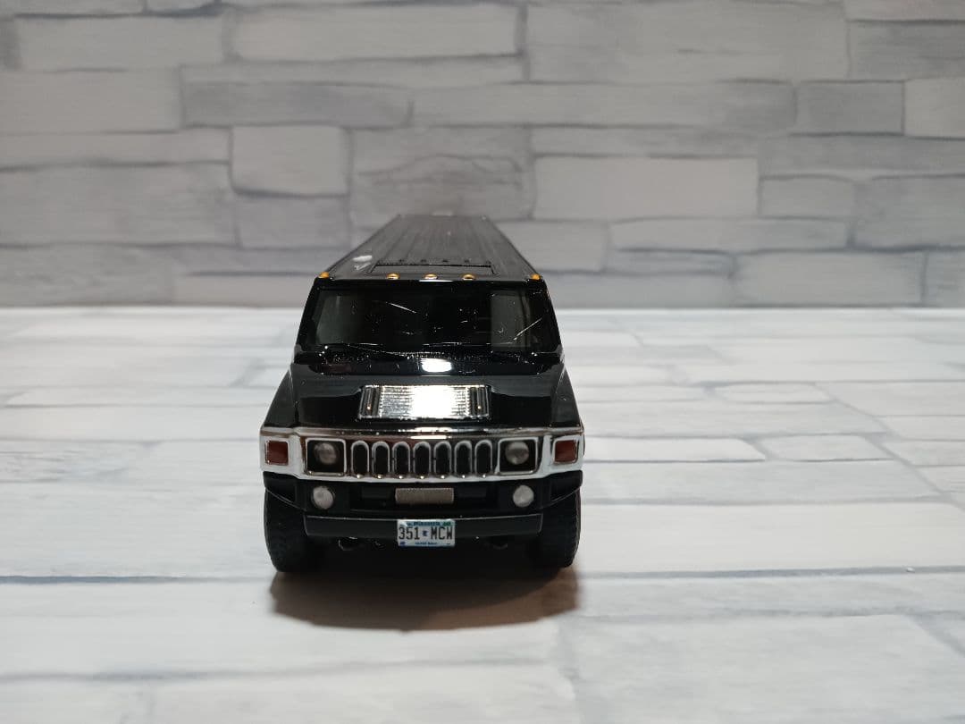 1/43 NEO　ハマーH2 ストレッチリムジン　ミニカー　ブラック　模型