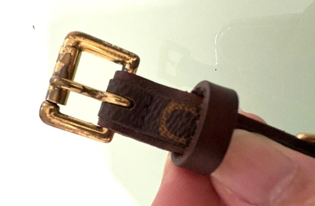 ルイヴィトン 小型犬用モノグラム首輪