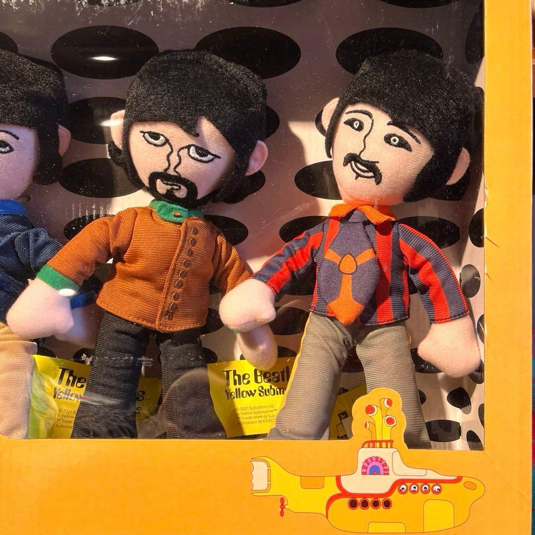 新品オフィシャルTheBeatles Yellow Submarineぬいぐるみ