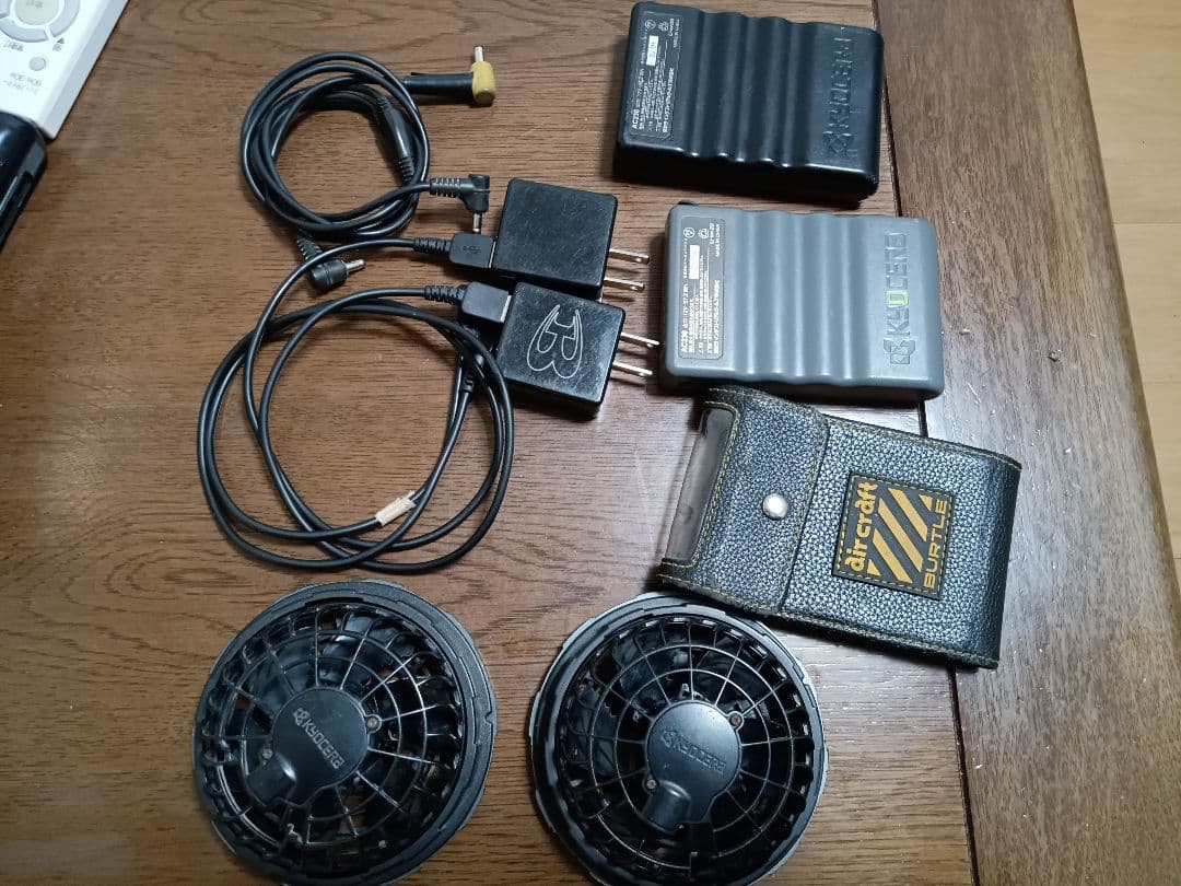 バートル　12v エアークラフト　バッテリーセット　ファン　空調服