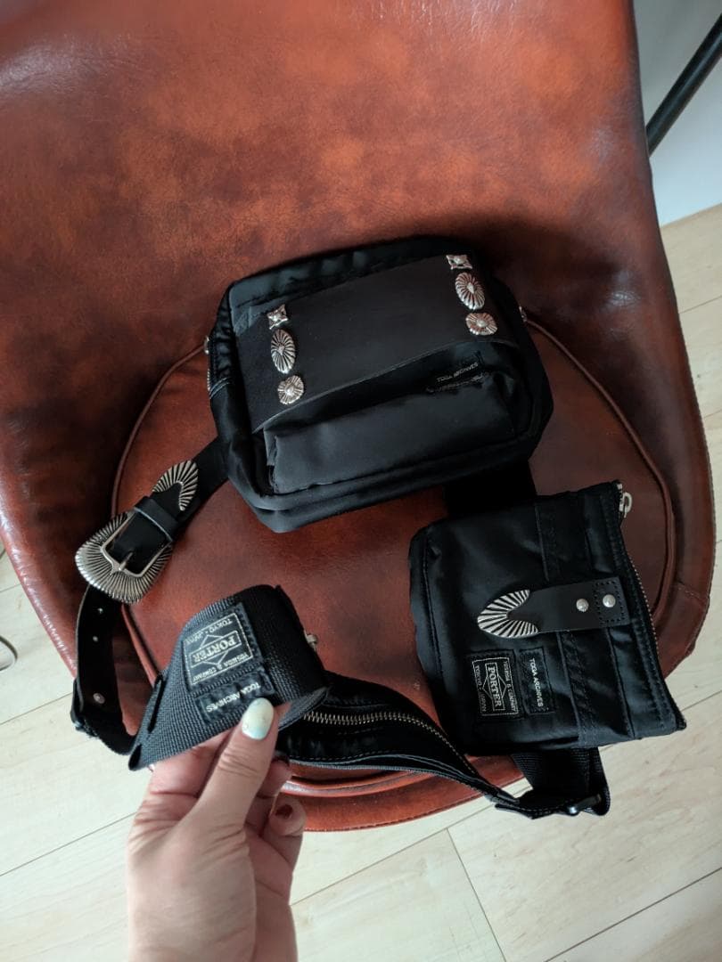 美品【TOGA × PORTER】のコラボバッグ（ダブルポーチ仕様）
