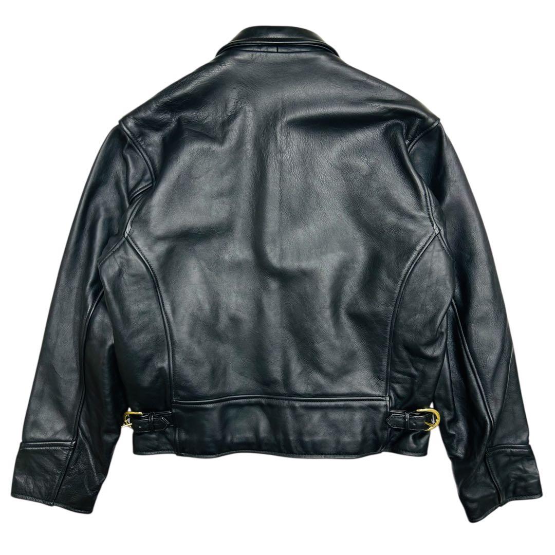 VANSON 40 バンソン シングルライダース レザージャケット カウハイド