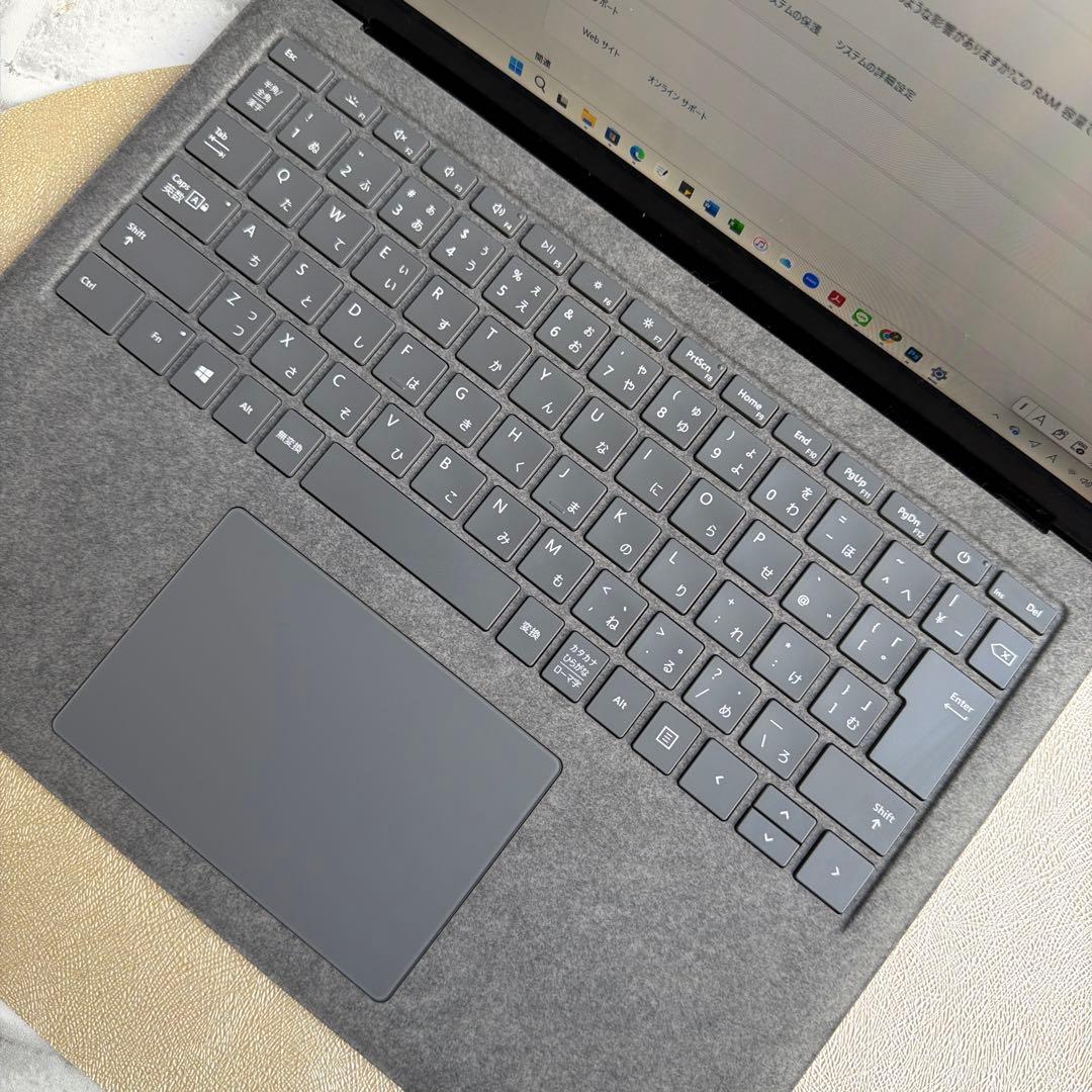 【超美品】Microsoft Surface Laptop3 シルバー 128