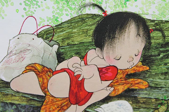 中島潔 【夏のバス停】 レフグラフ 保証書有り