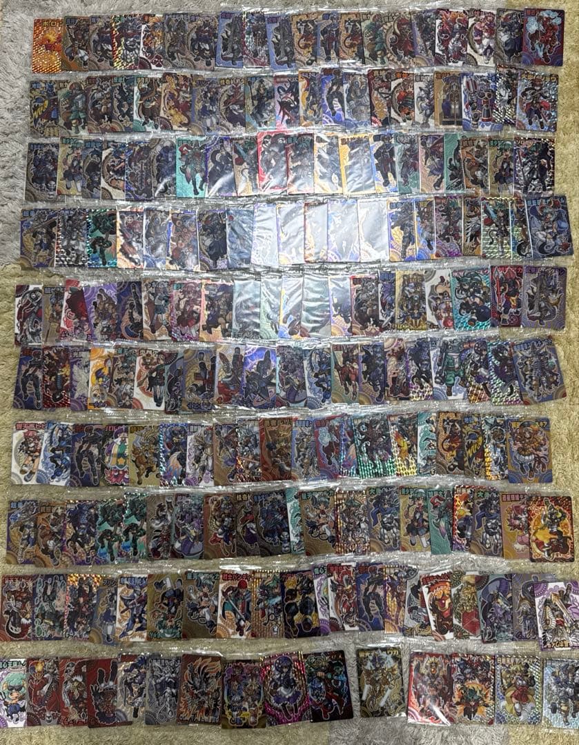 森羅万象チョコ　カード約195枚　まとめ売り【4409