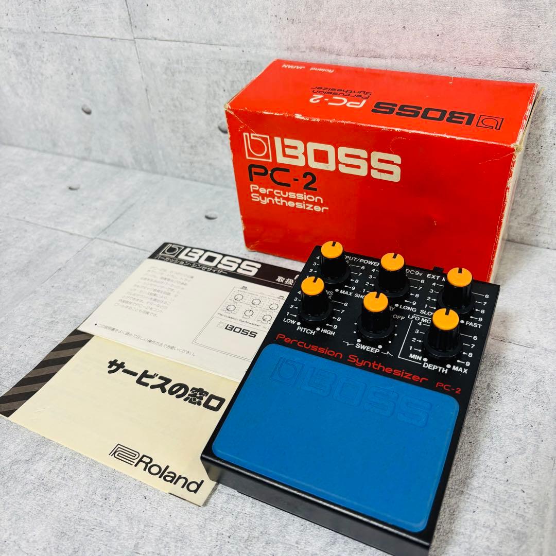 希少 BOSS PC-2 デジタル パーカッションシンセサイザー 機材
