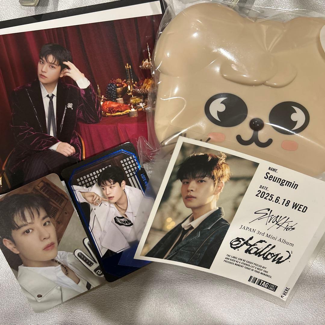 【Xmasセール】straykids スンミン 直筆サイン入りチェキ