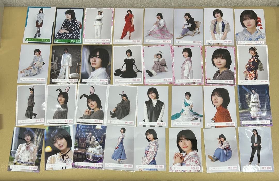 櫻坂46 藤吉夏鈴 生写真 73枚 まとめ売り