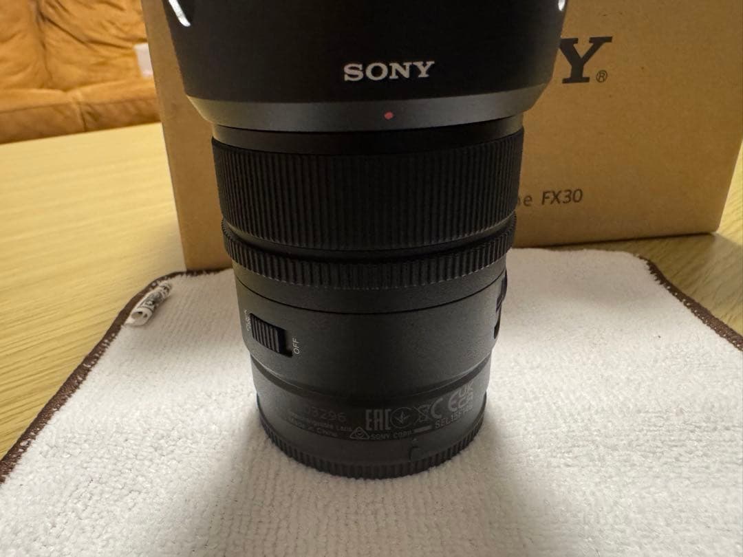Sony FX30、E 15mm F1.4 G SEL15F14G