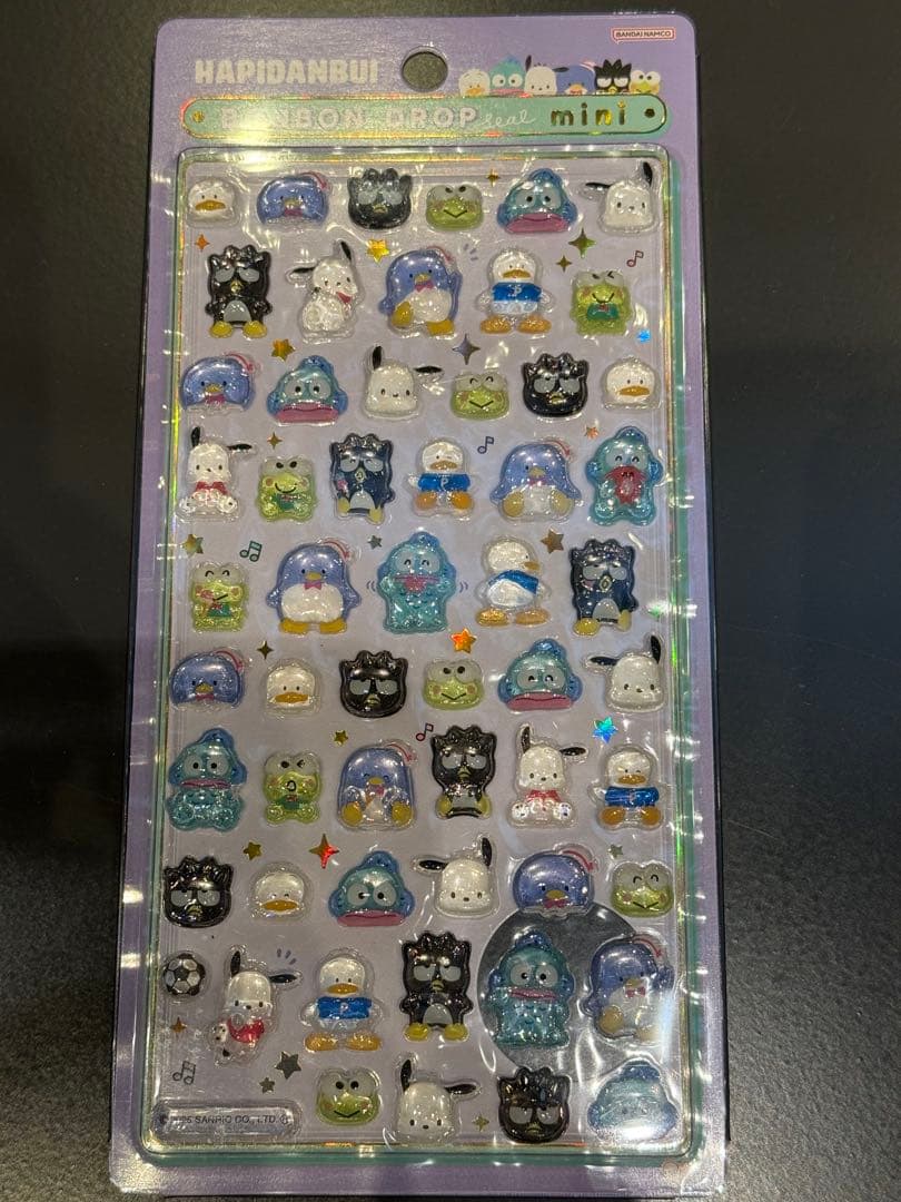 【国内正規品】サンリオ ボンボンドロップシール mini 6種セット