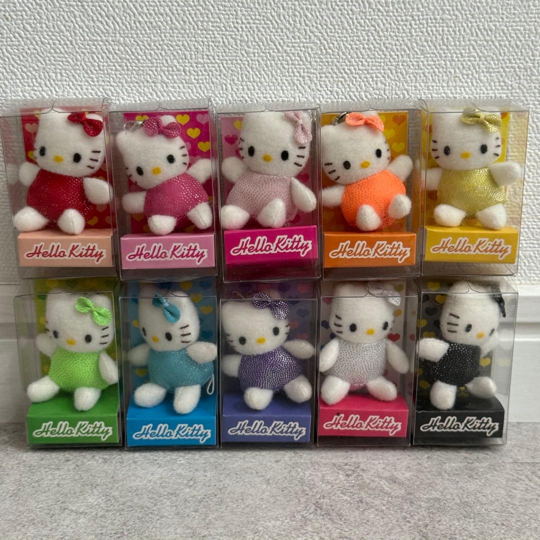 【10体セット】サンリオ ハローキティ ミニマスコットチャーム 2003年