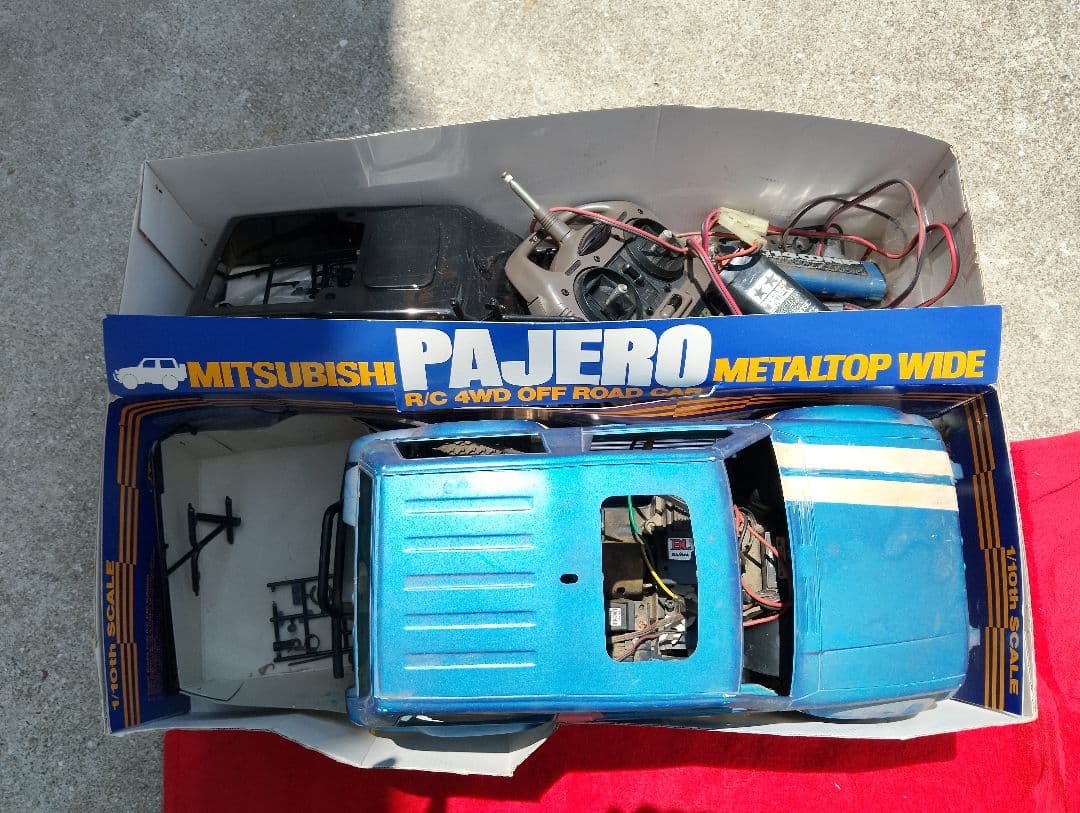 ツ*ボ様 タミヤ　三菱パジェロ メタルトップワイド 1/10 ラジコン　中古