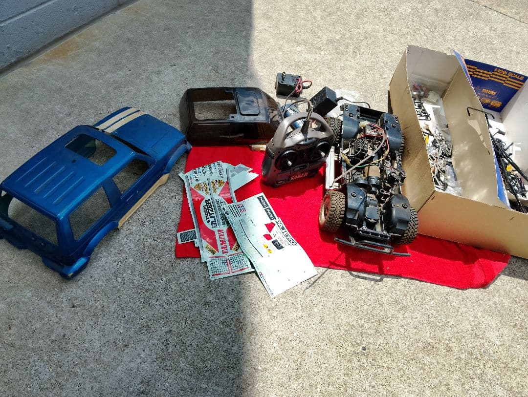 ツ*ボ様 タミヤ　三菱パジェロ メタルトップワイド 1/10 ラジコン　中古