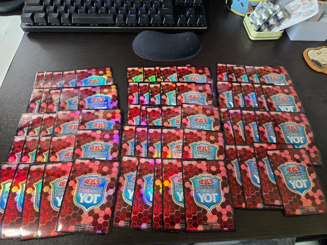 遊戯王 YOT スリーブ 赤 69枚