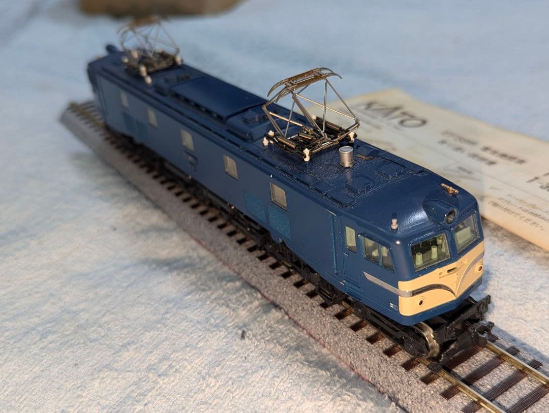 KATO　EF58　(大窓・ブルー) 【1-301】　HOゲージ