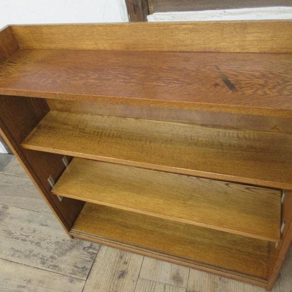 イギリス製 アンティーク 家具 ブックケース 本棚 書棚 ガラス戸 6158e