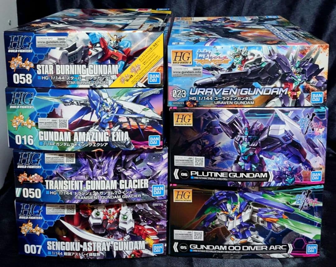 ビルドHGガンプラ 7体セット