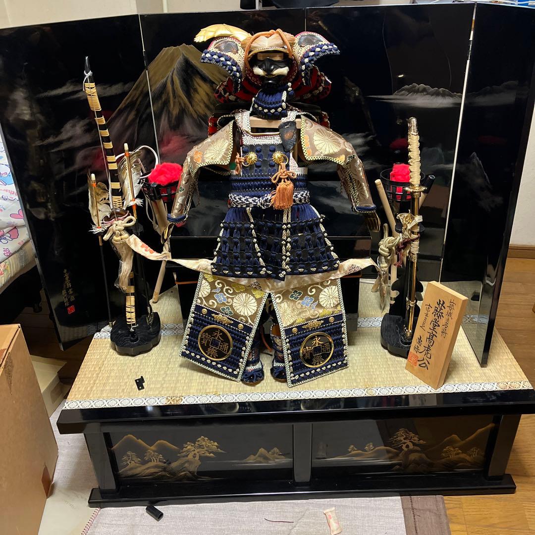 藤堂高虎の鎧兜　甲冑５０万　本物ヴインテージ