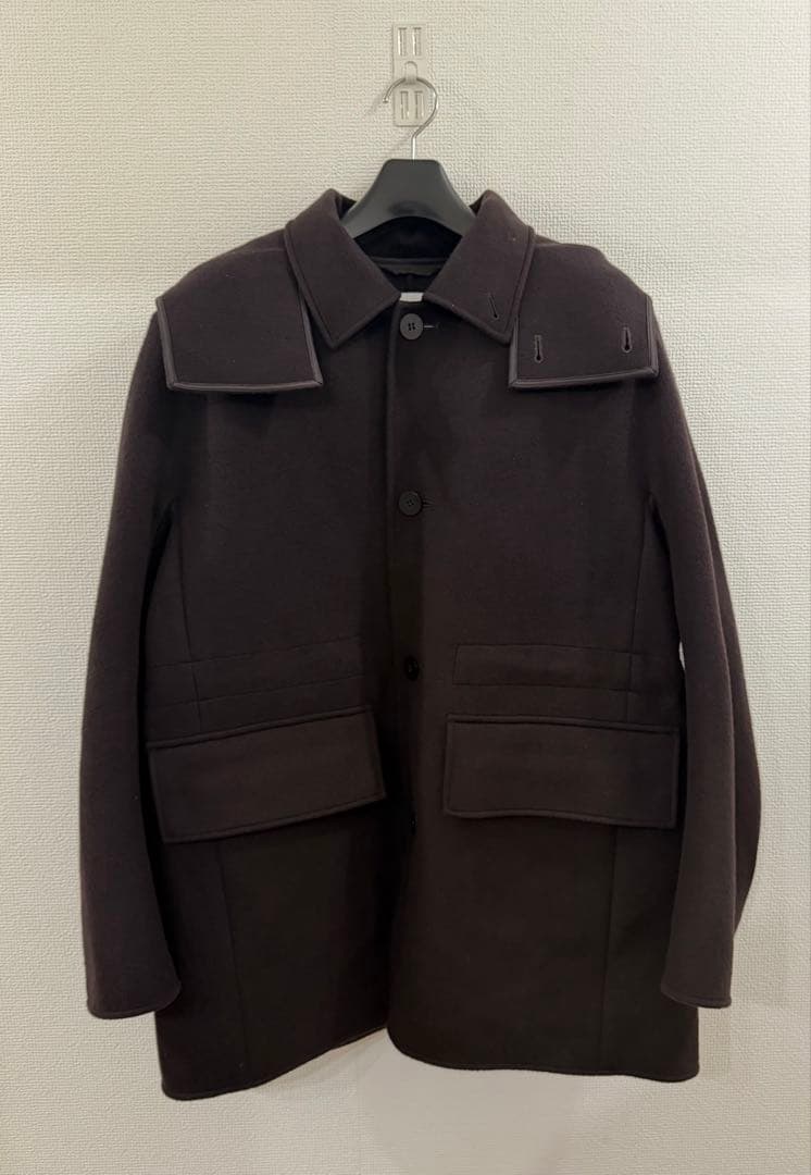 OVERCOATビーバーウールショートコート サイズ1 大丸製作所3