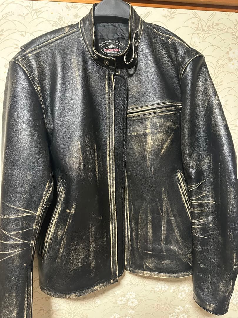 クシタニ　 シングルライダースジャケット