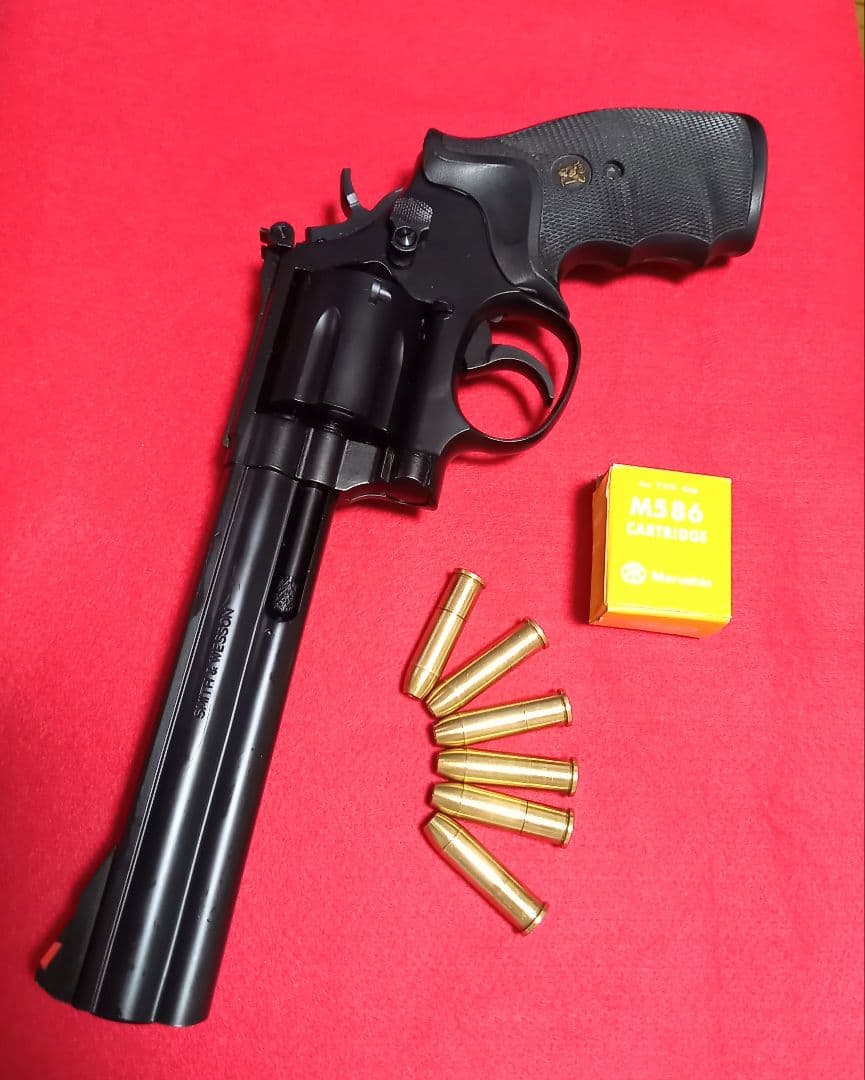 最終価格　マルシン M586 モデルガン　パックマイヤーグリップ