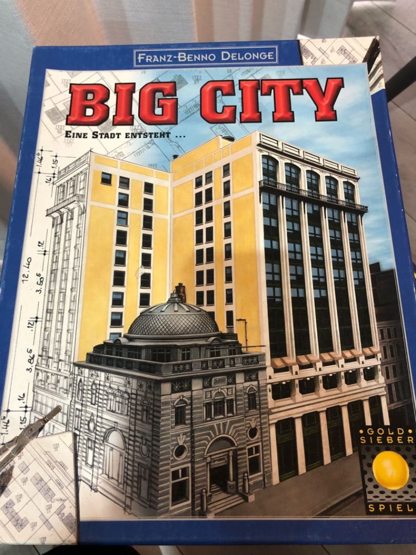 名作 ビッグシティ 海外ボードゲーム シムシティ 絶版 廃盤