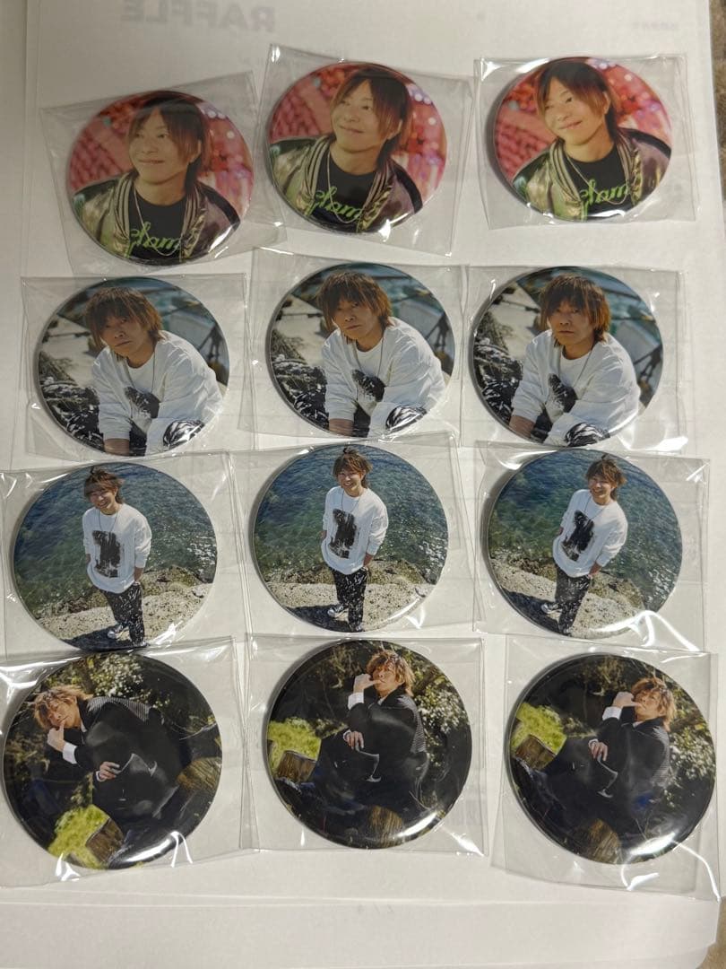 谷山紀章　ラッフルくじ　E賞　セット