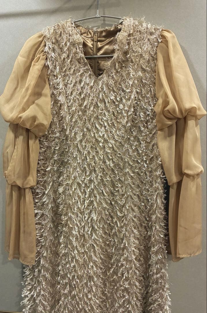 【うさぎさん専用】Dorry Doll フリルスリーブ ロングドレス