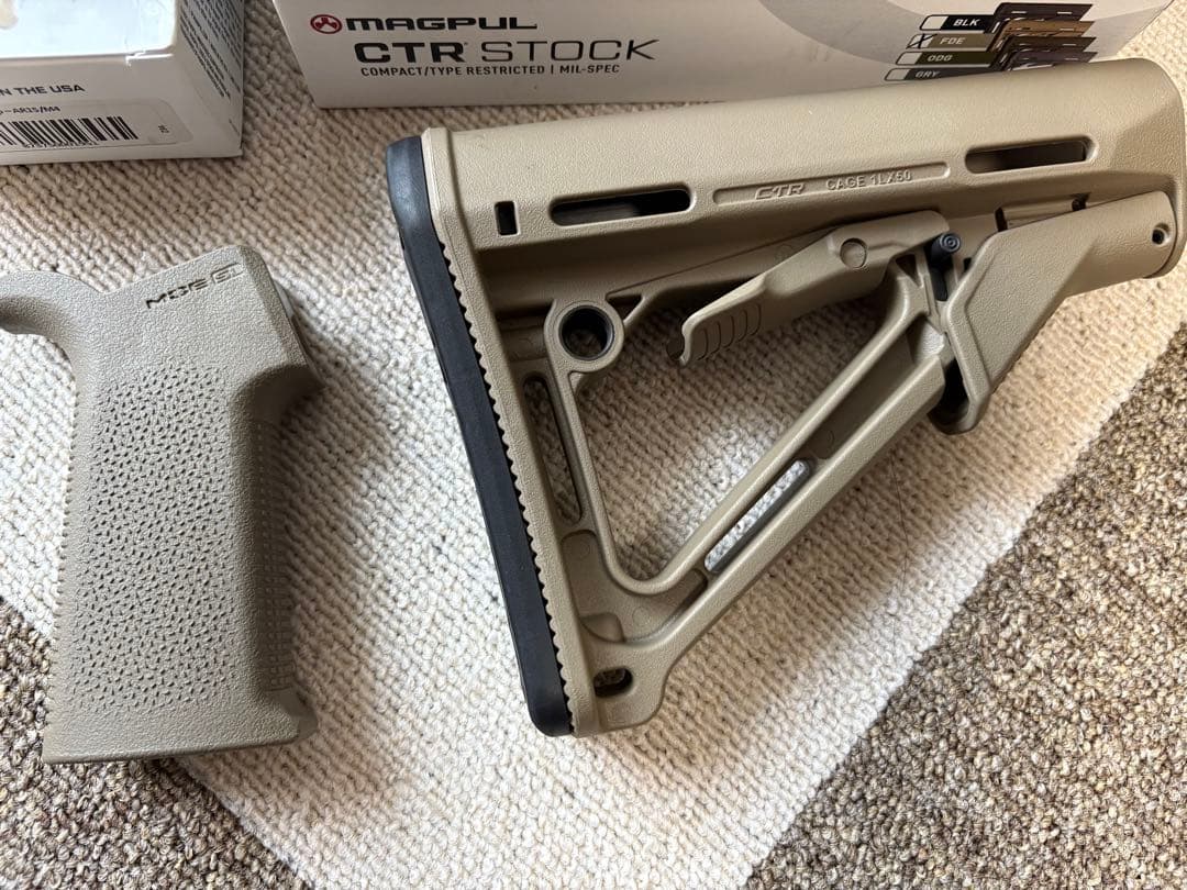 magpul ctr ストック　moe slグリップ　実物