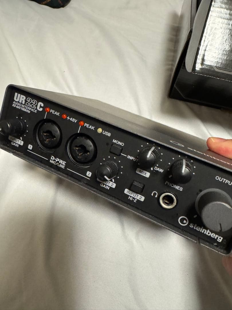 steinberg UR22C USBオーディオインターフェイス