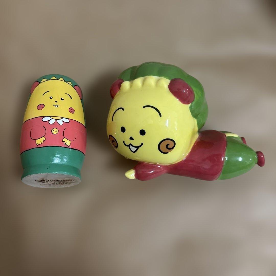 COJI-COJI×studio CLIP　コジコジ　立体貯金箱　マトリョーシカ