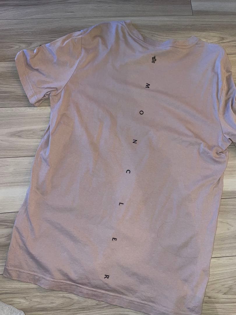 MONCLER モンクレール　Tシャツ　ピンク
