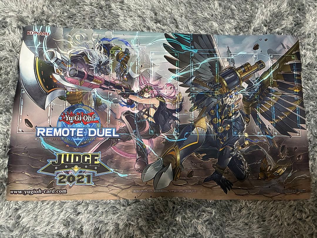 早い者勝ち　遊戯王　鉄獣戦線　JUDGE　海外プレイマット