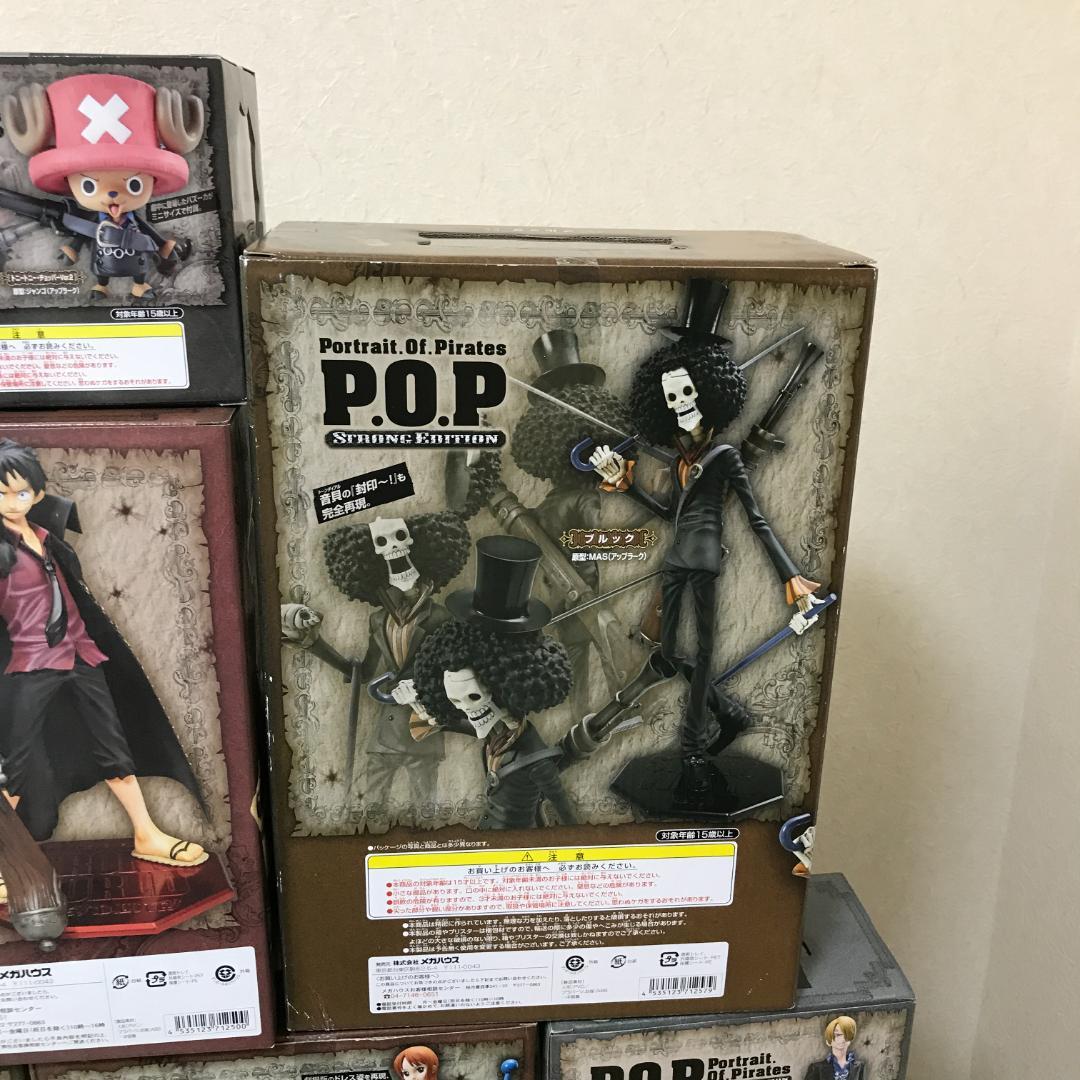 【未使用未開封】ワンピース P.O.P ストロングエディション フィギュアセット