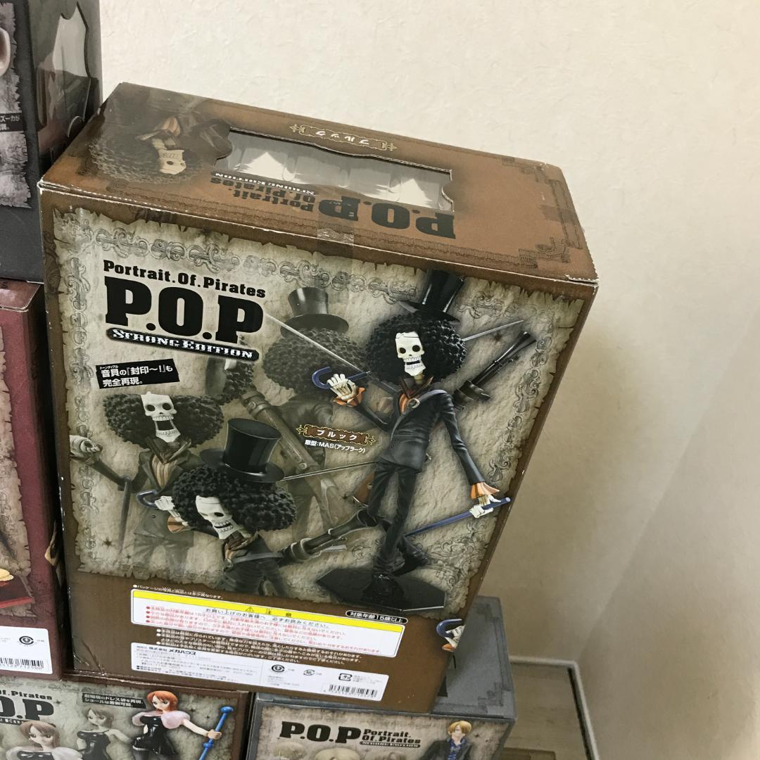 【未使用未開封】ワンピース P.O.P ストロングエディション フィギュアセット