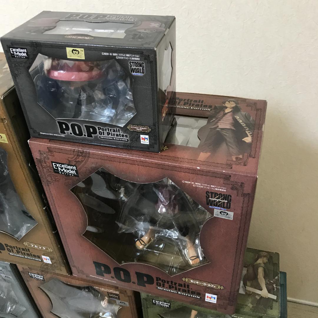 【未使用未開封】ワンピース P.O.P ストロングエディション フィギュアセット