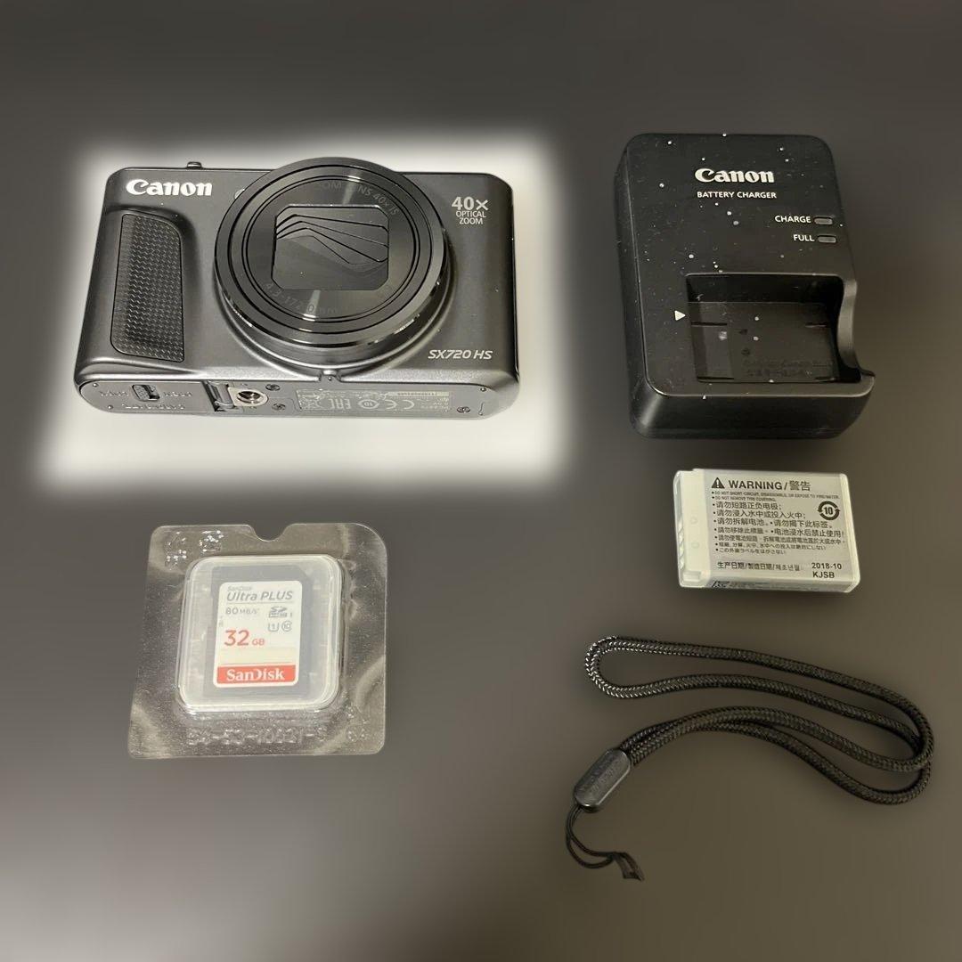 動作確認済　Canon PowerShot SX720 HS 本体