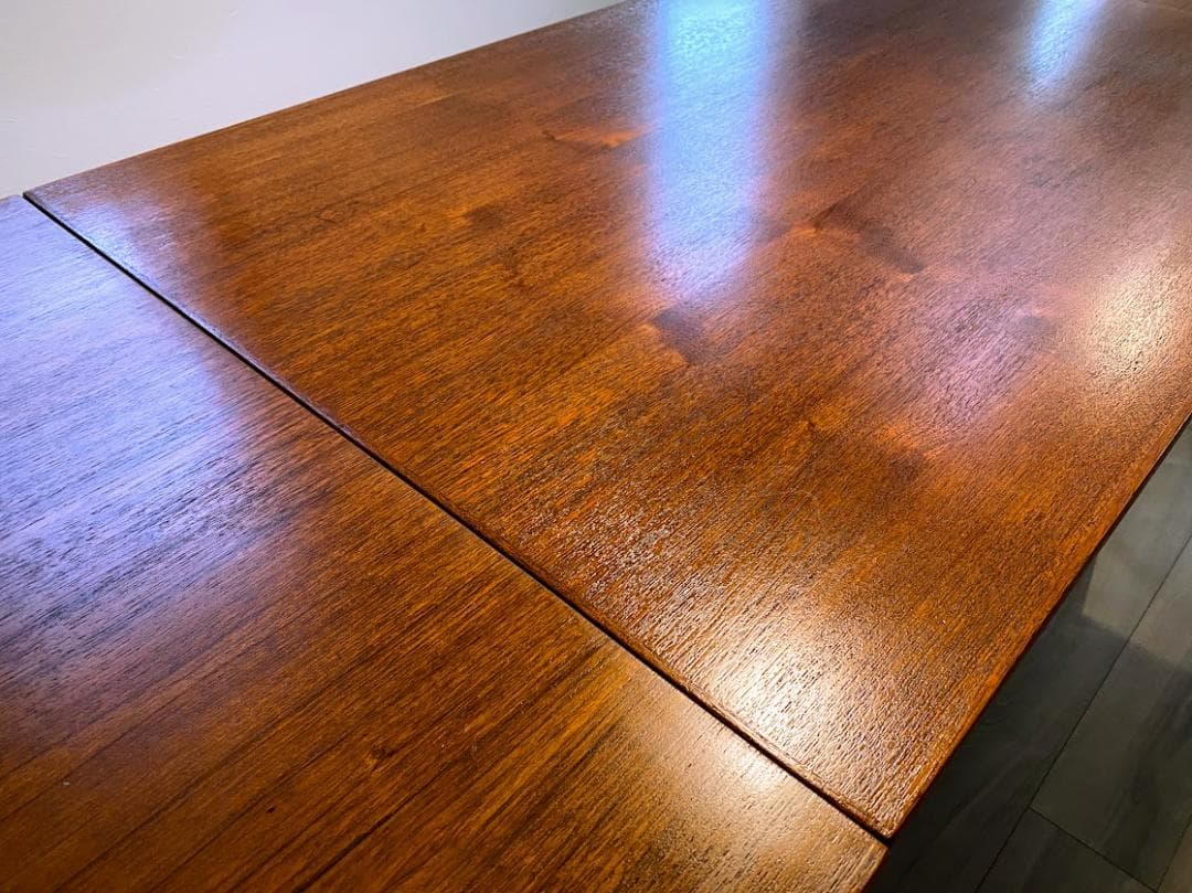 よっし〜 デンマーク製 チーク エクステンションテーブル 希少サイズ