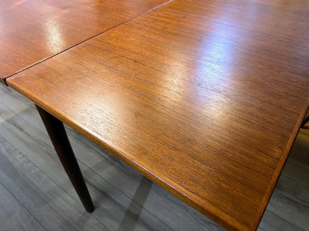 よっし〜 デンマーク製 チーク エクステンションテーブル 希少サイズ