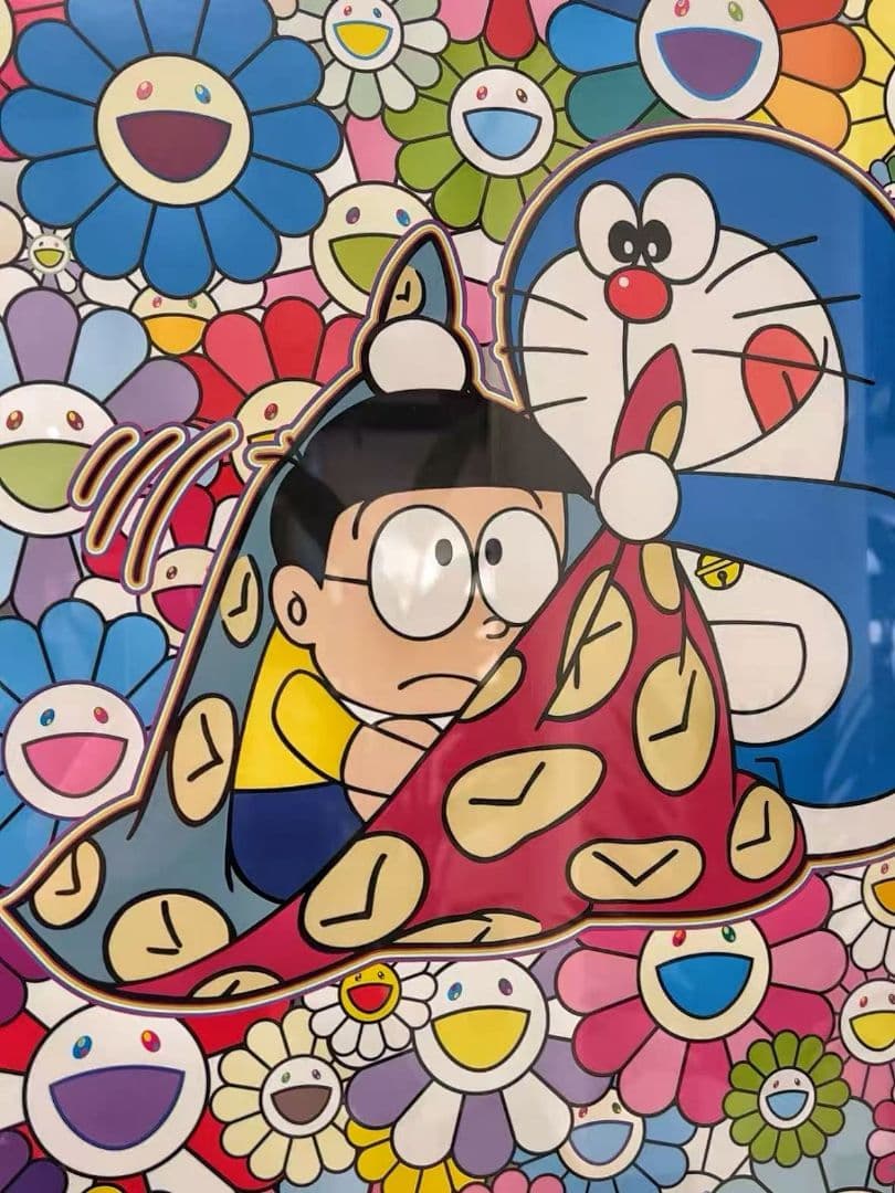 村上隆 版画 ドラえもん タイムふろしき ED300