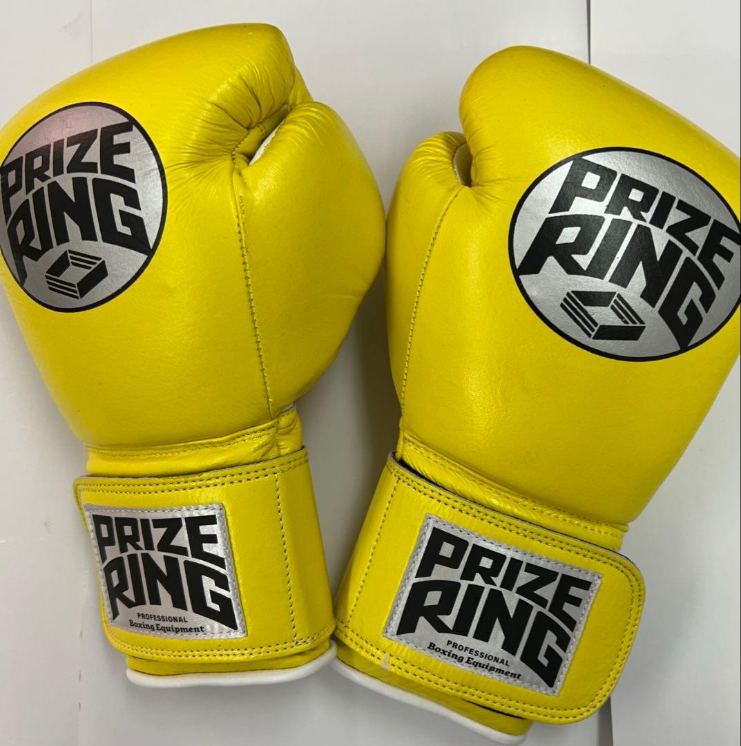プライズリング　ボクシンググローブ　本革製　8oz