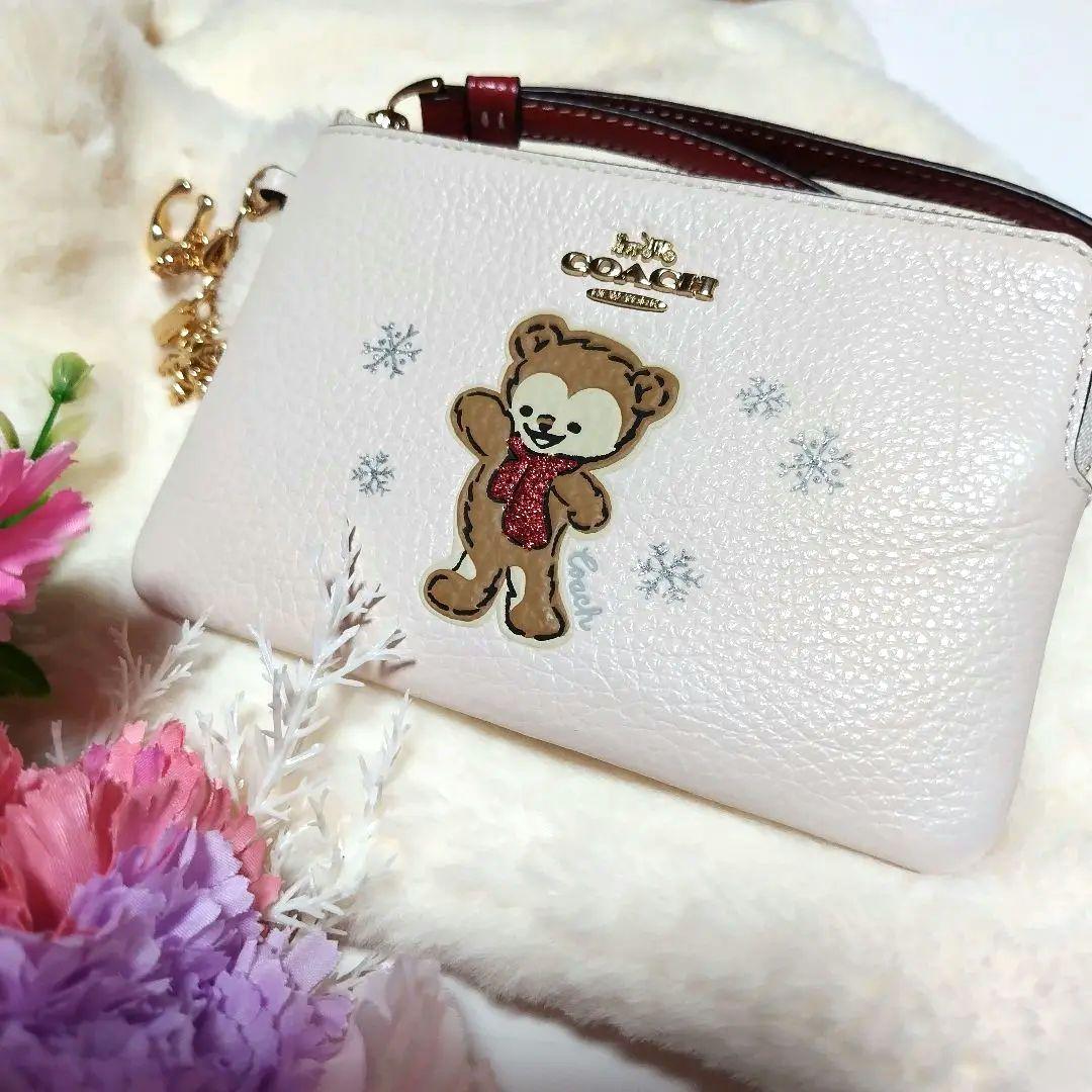 限定セール！！【レア品】COACH リストレットポーチ ベア くま